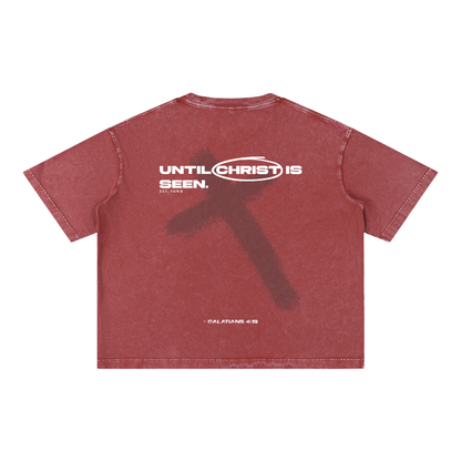 UNTIL CHRIST IS SEEN - BOXY TEE